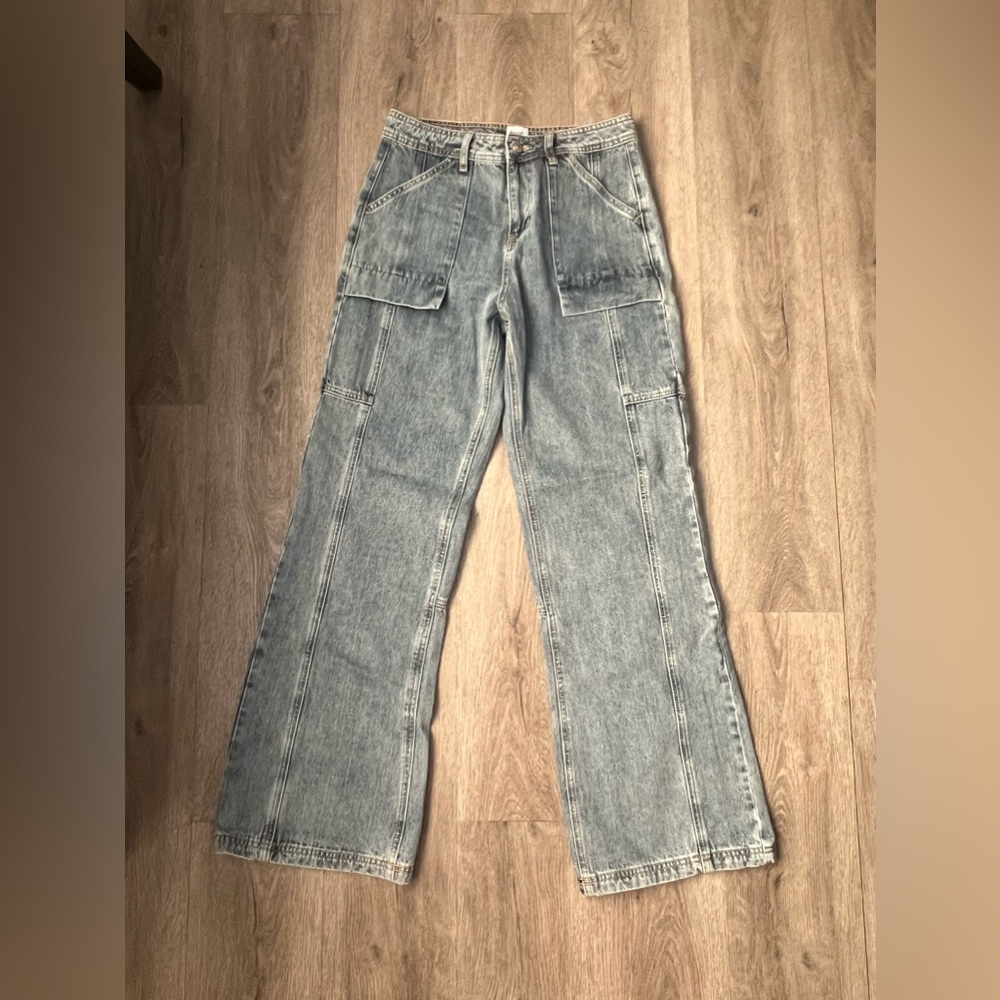 Denim, cargo jeans.